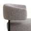 CLC10023-IG Fabric Armchair - Mountain Grey