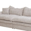 CLC10024-IG 3 Seater Fabric Sofa - Cream