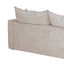 CLC10025-IG 2 Seater Fabric Sofa - Cream
