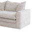 CLC10025-IG 2 Seater Fabric Sofa - Cream