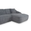 CLC10079-KJ Right Chaise Sofa - Coral Charcoal - Last one