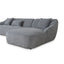 CLC10079-KJ Right Chaise Sofa - Coral Charcoal - Last one