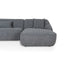 CLC10079-KJ Right Chaise Sofa - Coral Charcoal - Last one