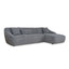 CLC10079-KJ Right Chaise Sofa - Coral Charcoal - Last one