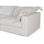 CLC10105-KSO 3 Seater Chaise Sofa - Pebble Beige