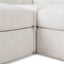 CLC10105-KSO 3 Seater Chaise Sofa - Pebble Beige