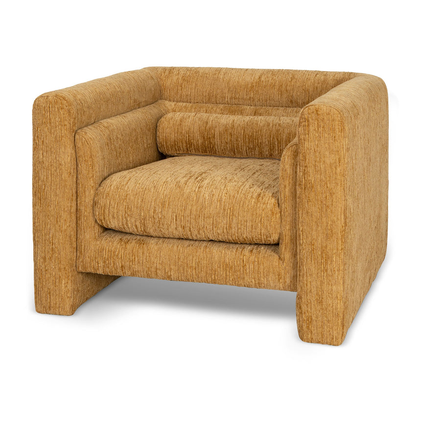 COC10289-LF Swivel Armchair - Honey Yellow