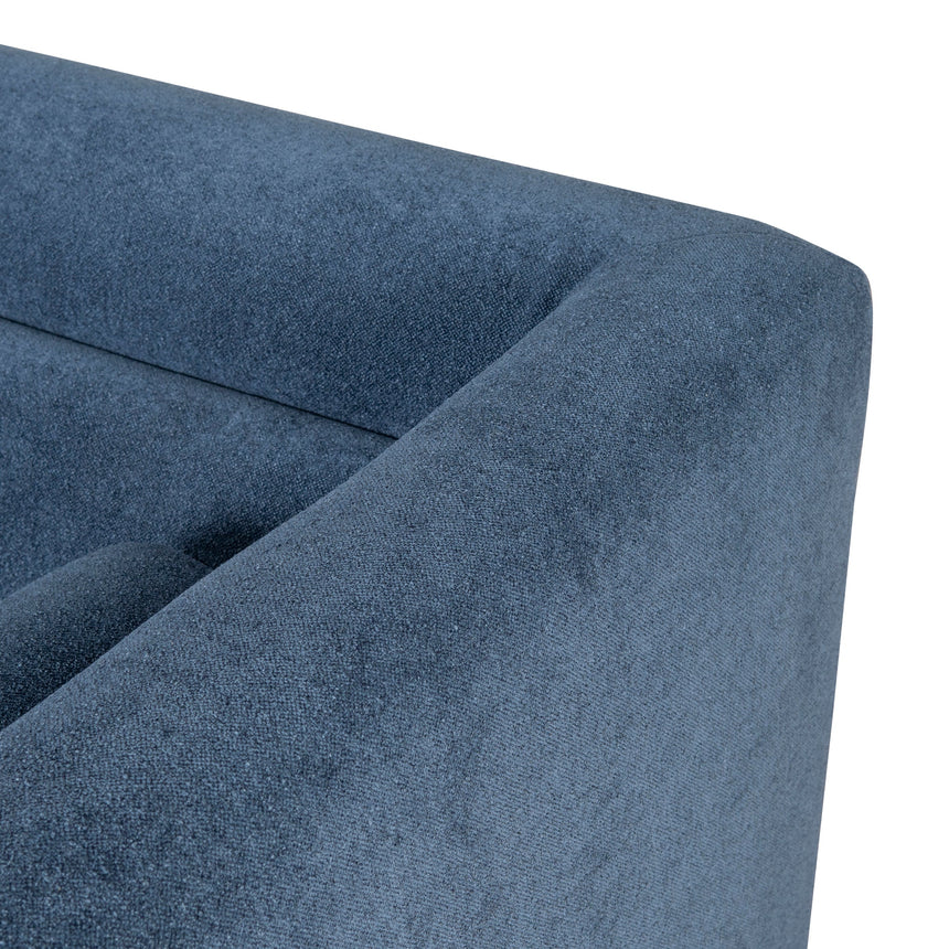CLC10111-KSO 3 Seater Fabric Sofa - Navy Blue