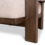 CLC10121-NI Walnut Armchair - Blush Linen