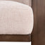CLC10121-NI Walnut Armchair - Blush Linen