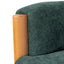 CLC10123-NI Natural Armchair - Bush Green