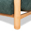 CLC10123-NI Natural Armchair - Bush Green
