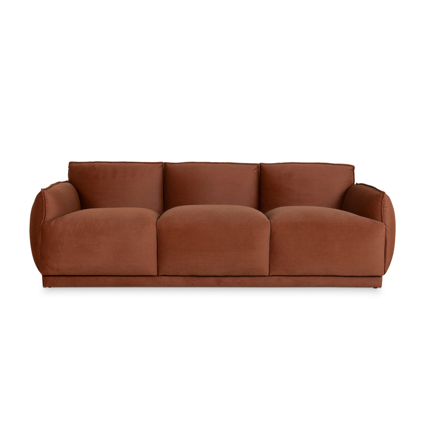 CLC10264-CA 3 Seater Sofa - Red Bronze