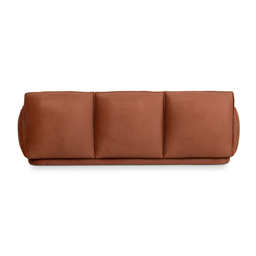 CLC10264-CA 3 Seater Sofa - Red Bronze