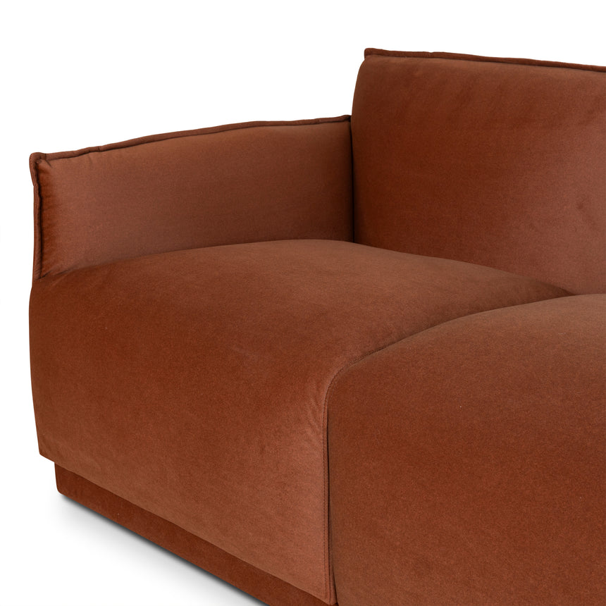 CLC10264-CA 3 Seater Sofa - Rustic Burnt Orange
