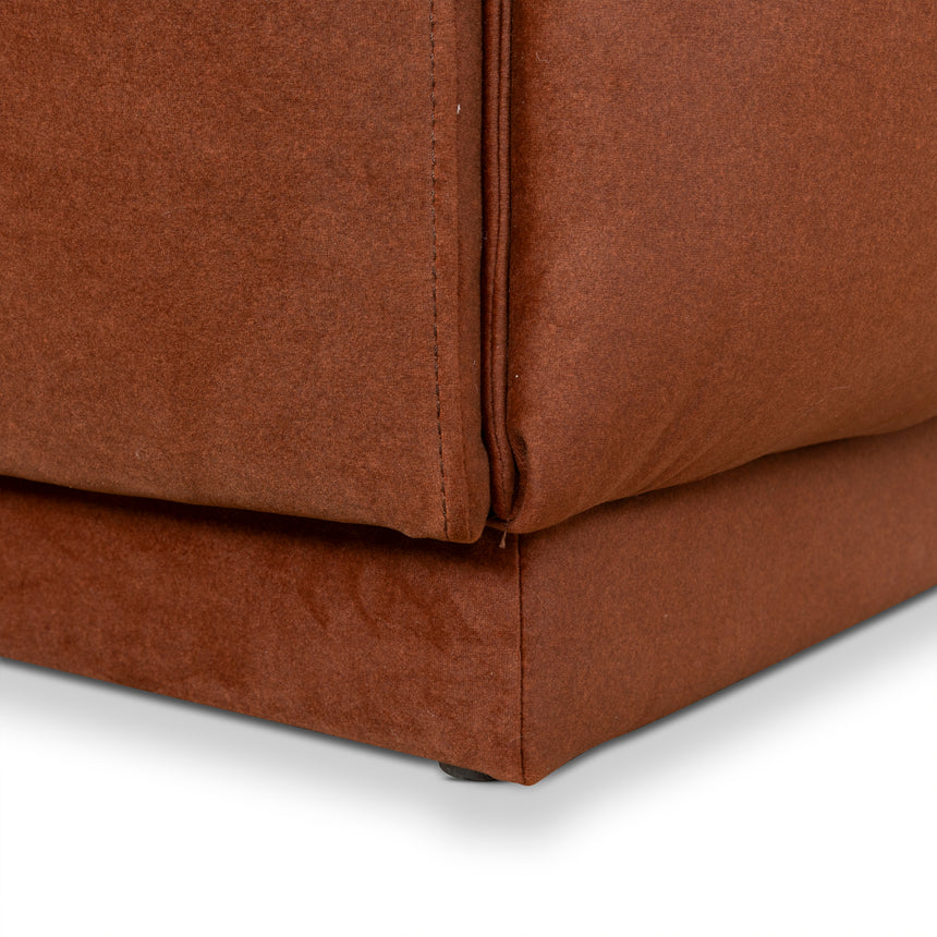 CLC10264-CA 3 Seater Sofa - Rustic Burnt Orange