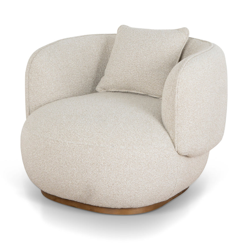 CLC10123-NI Natural Armchair - Bush Green