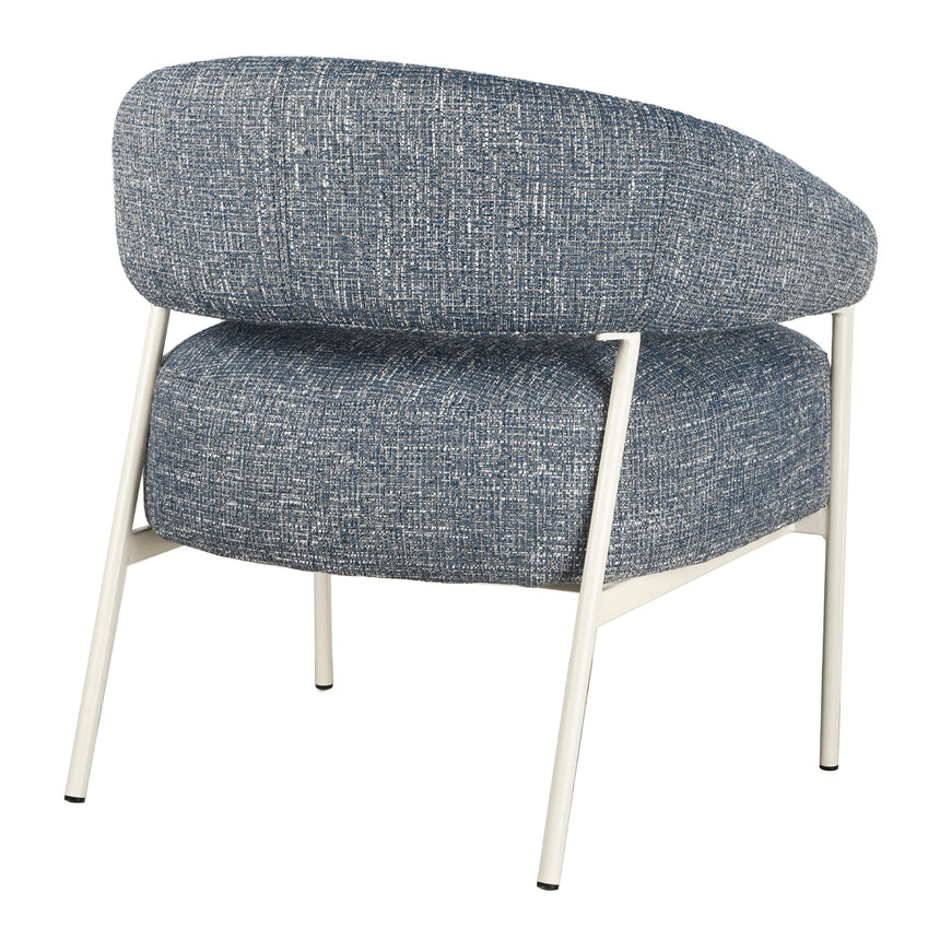 CLC10337-CI Fabric Armchair - Prussian Blue