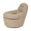 CLC10346-FH Swivel Lounge Chair - Granite Boucle