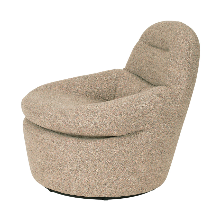 CLC10346-FH Swivel Lounge Chair - Granite Boucle