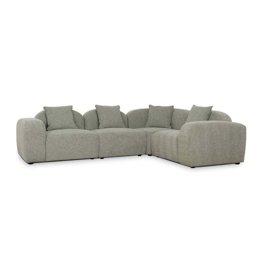 CLC10363-OLS Corner Option for 4 Seater Sofa - Coral Light Green