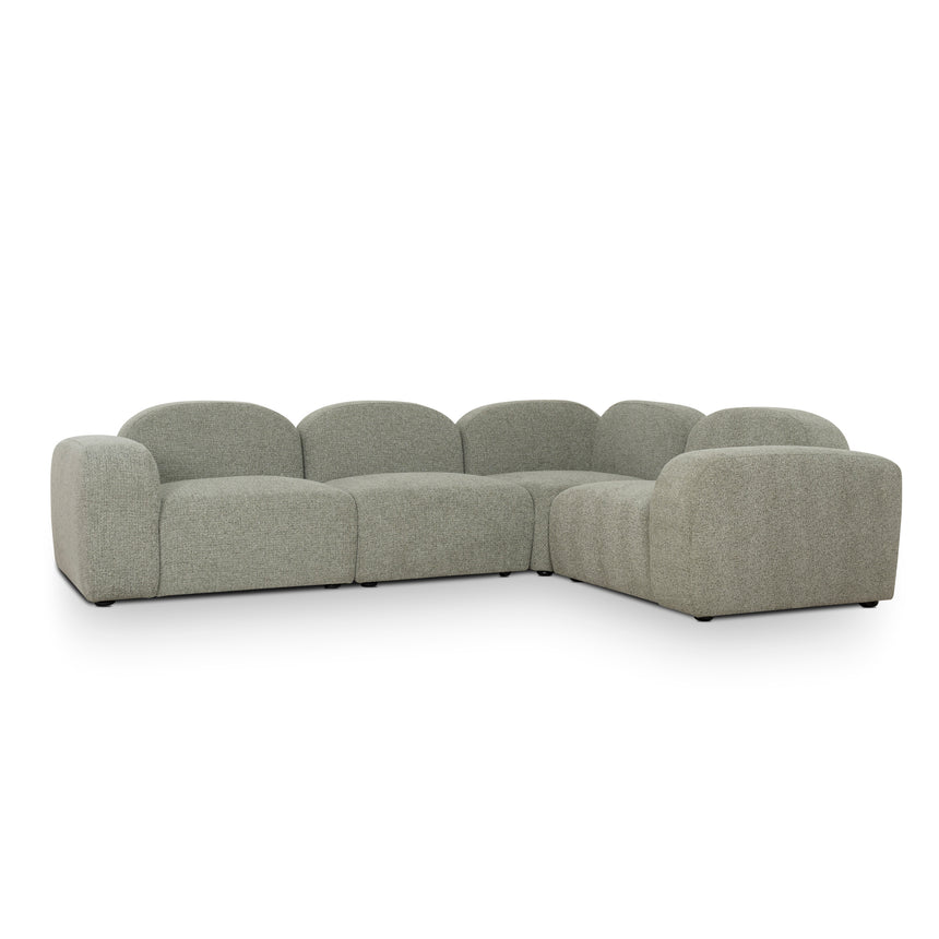 CLC10363-OLS Corner Option for 4 Seater Sofa - Coral Light Green