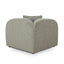 CLC10363-OLS Corner Option for 4 Seater Sofa - Coral Light Green