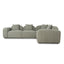 CLC10363-OLS Corner Option for 4 Seater Sofa - Coral Light Green