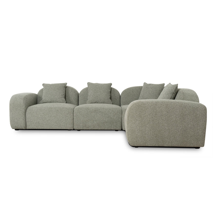 CLC10363-OLS Corner Option for 4 Seater Sofa - Coral Light Green