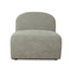 CLC10364-OLS Additional Armless for 4 Seater Sofa - Coral Light Green