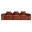CLC10365-OLS 4 Seater Sofa - Umber Orange