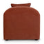 CLC10367-OLS Additional Armless for 4 Seater Sofa - Umber Orange