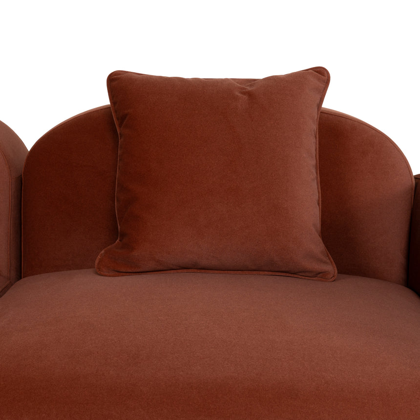 CLC10368-OLS 3 Seater Sofa - Umber Orange