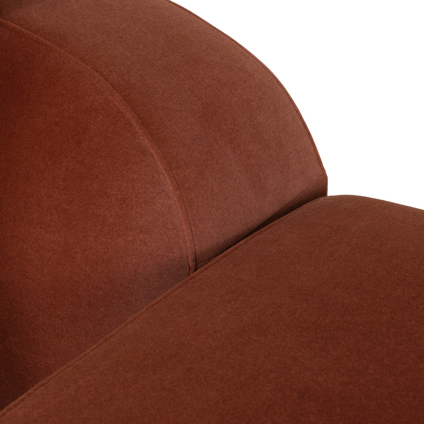 CLC10368-OLS 3 Seater Sofa - Umber Orange