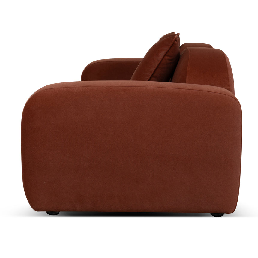 CLC10368-OLS 3 Seater Sofa - Umber Orange