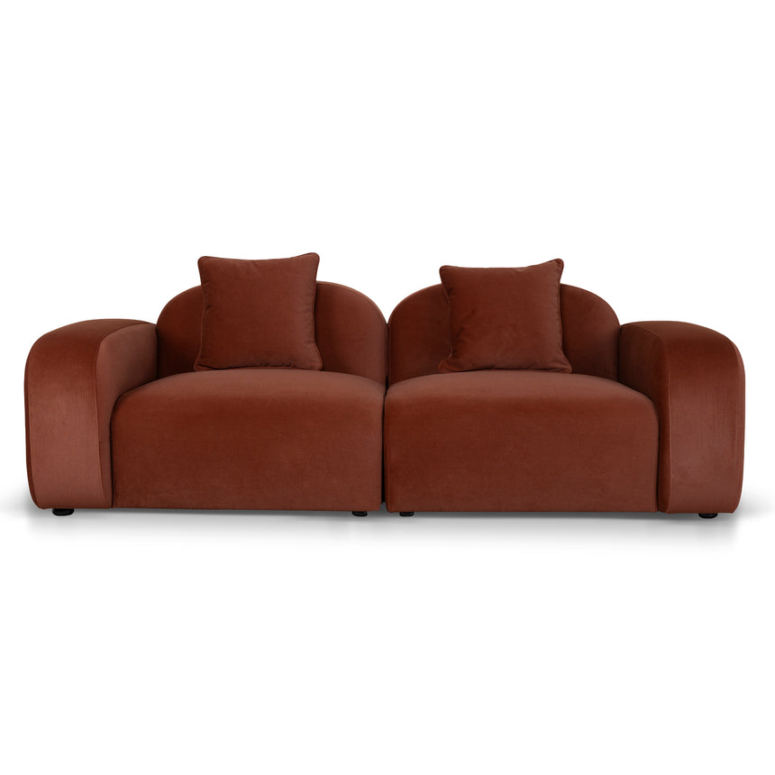 CLC10368-OLS 3 Seater Sofa - Umber Orange