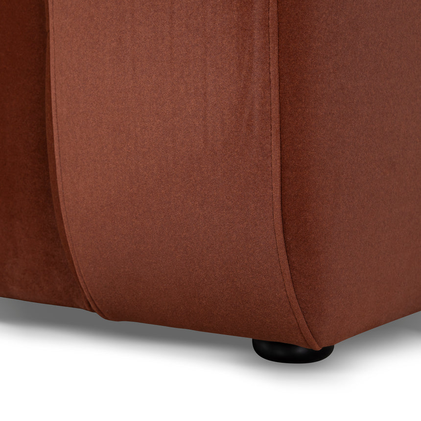 CLC10368-OLS 3 Seater Sofa - Umber Orange