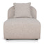 CLC10372-OLS Additional Armless for 4 Seater Sofa - Hazel Beige