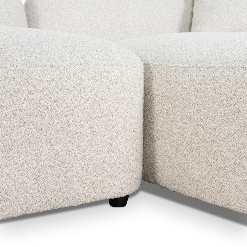 CLC10385-AE 3 Seater Right Chaise Sofa - Oatmeal Beige