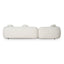CLC10386-AE 3 Seater Left Chaise Sofa - Oatmeal Beige