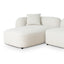 CLC10386-AE 3 Seater Left Chaise Sofa - Oatmeal Beige