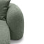 CLC10387-AE 3 Seater Right Chaise Sofa - Amazon Green
