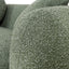 CLC10388-AE 3 Seater Left Chaise Sofa - Amazon Green