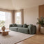 CLC10390-AE 4 Seater Sofa - Amazon Green