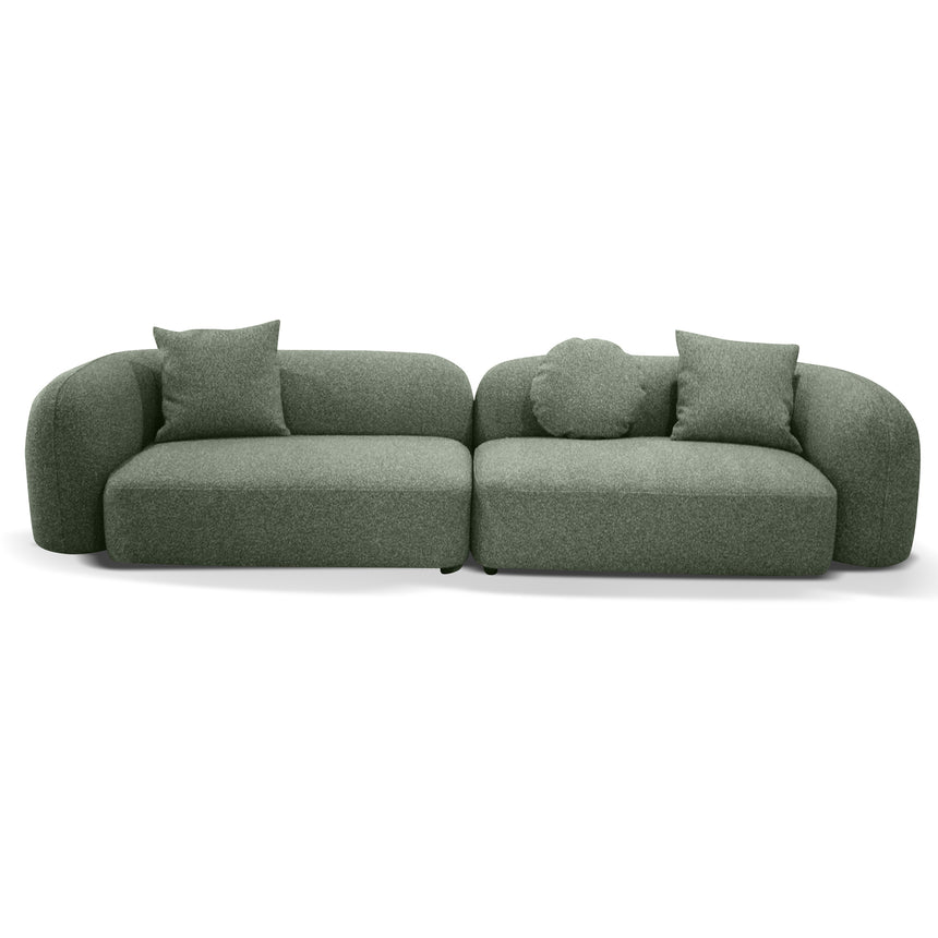 CLC10365-OLS 4 Seater Sofa - Umber Orange