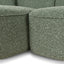 CLC10394-AE 3 Seater Left Chaise Sofa - Amazon Green
