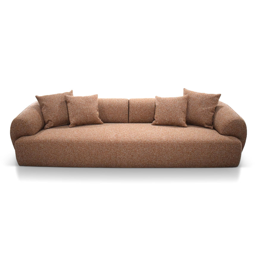 CLC10365-OLS 4 Seater Sofa - Umber Orange