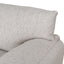 CLC10443-CA 3 Seater Fabric Sofa - Light Grey