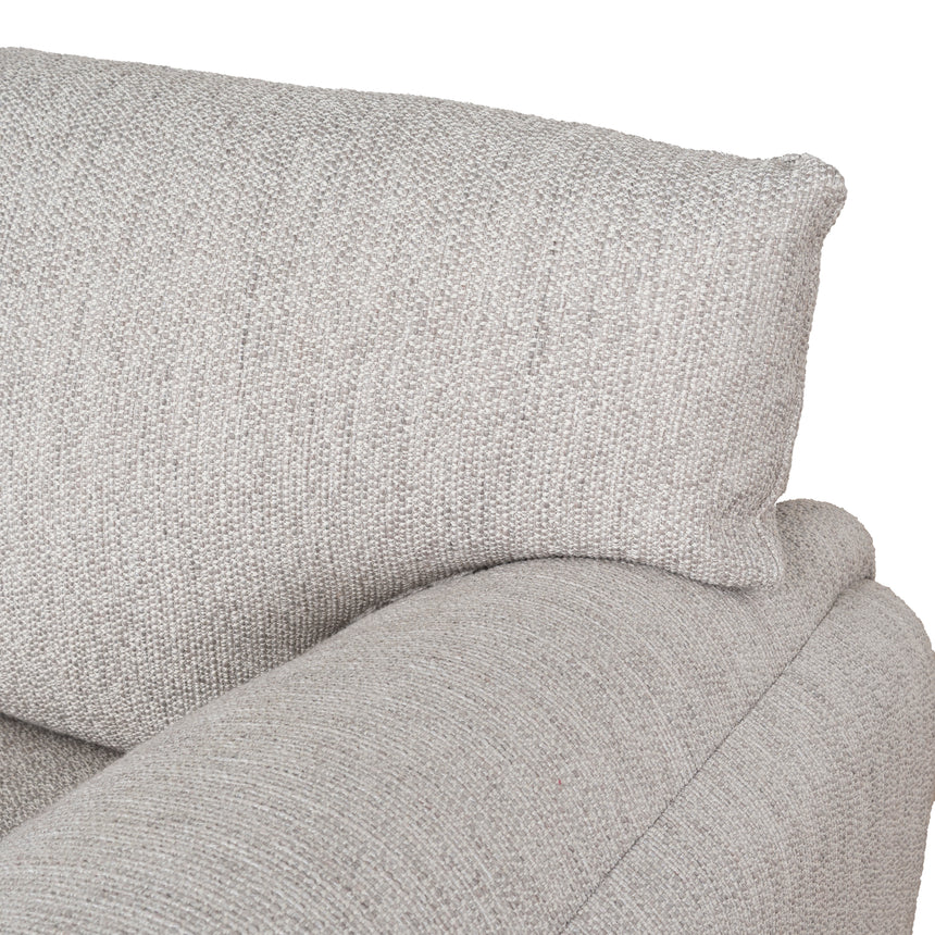 CLC10443-CA 3 Seater Fabric Sofa - Light Grey
