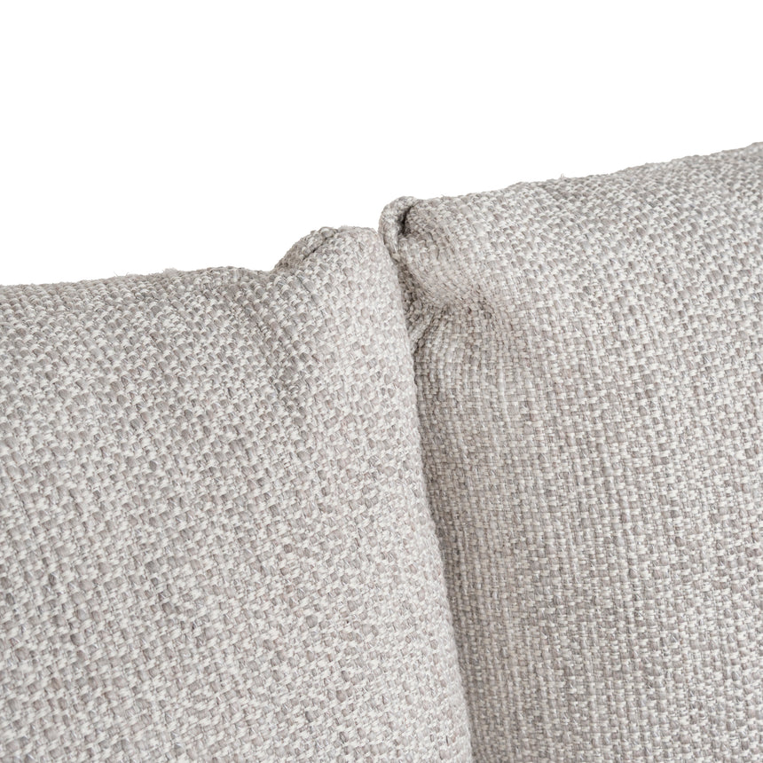 CLC10443-CA 3 Seater Fabric Sofa - Light Grey